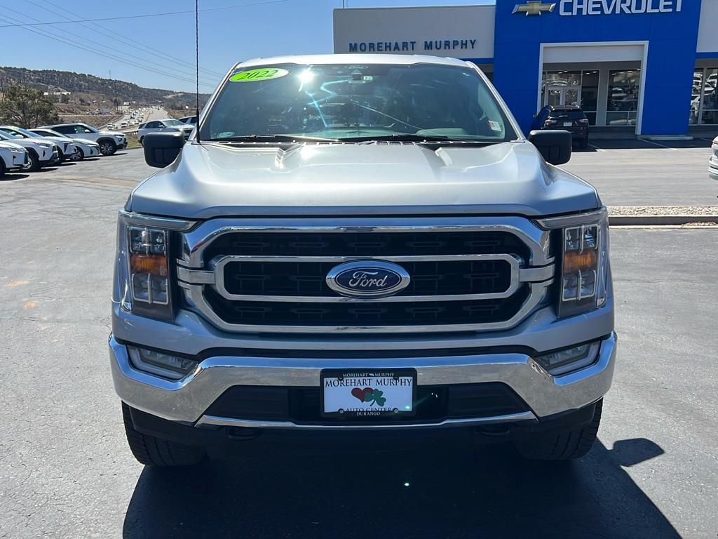 Used 2022 Ford F-150 XLT with VIN 1FTFW1E80NKD09573 for sale in Durango, CO