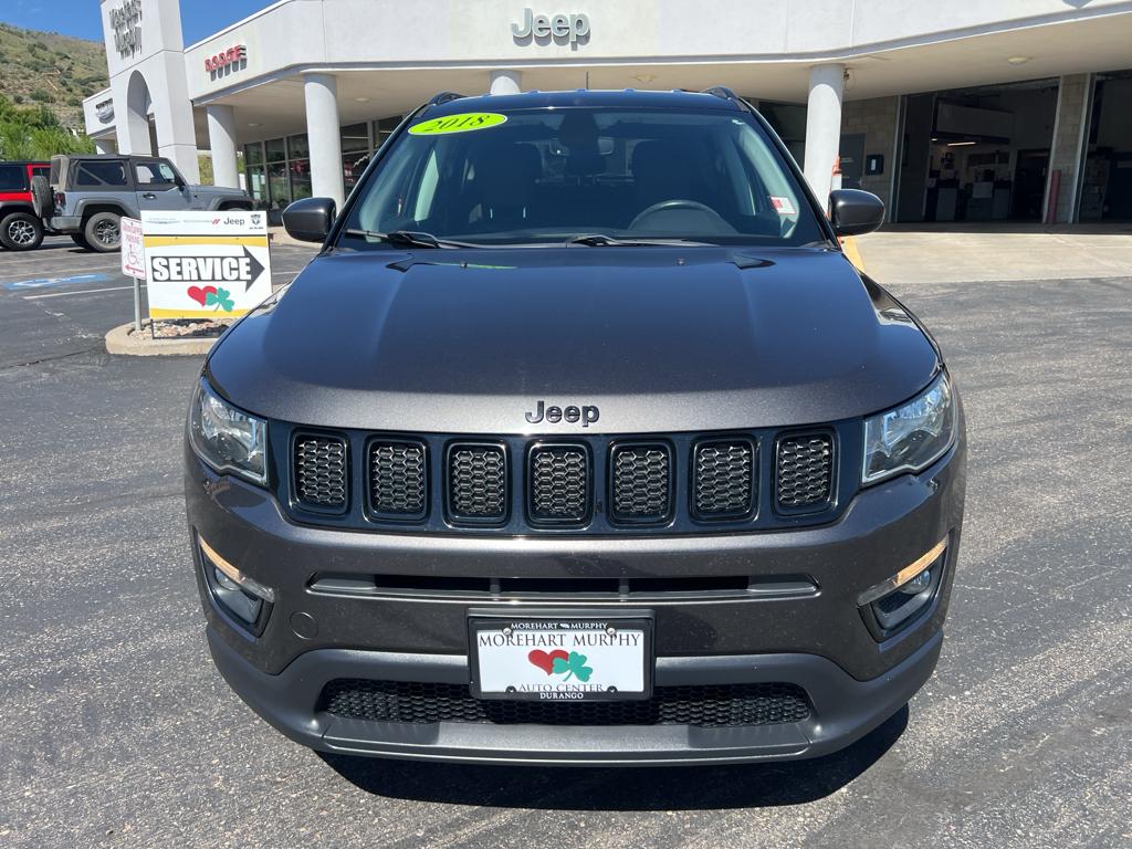 Used 2018 Jeep Compass Altitude with VIN 3C4NJDBB2JT453274 for sale in Durango, CO