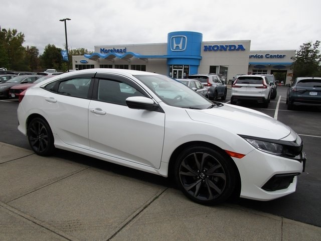 Used 2019 Honda Civic Sport with VIN 2HGFC2F85KH526439 for sale in Newburgh, NY