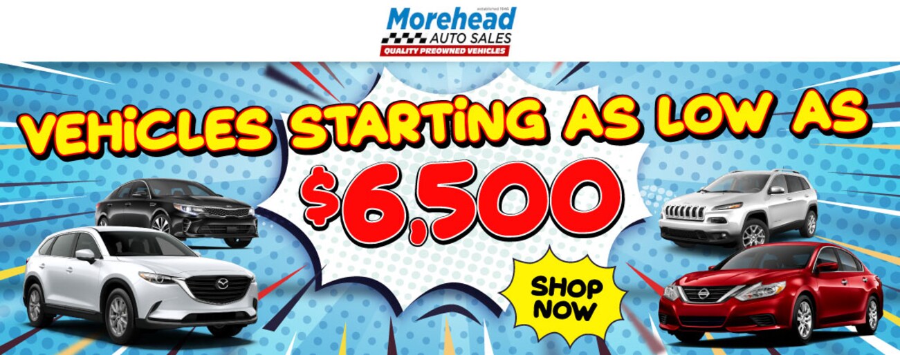 Used Honda, Nissan and Toyota dealership in Newburgh Morehead Auto Sales