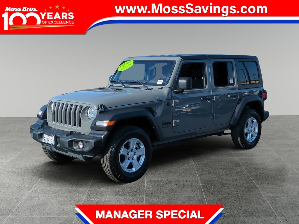 Used 2022 Jeep Wrangler Unlimited Sport S SUV