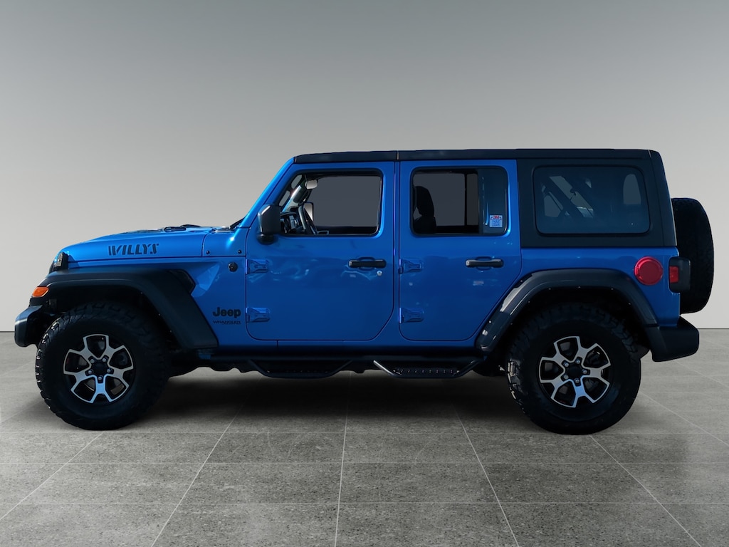 Used 2021 Jeep Wrangler UNLIMITED WILLYS SUV