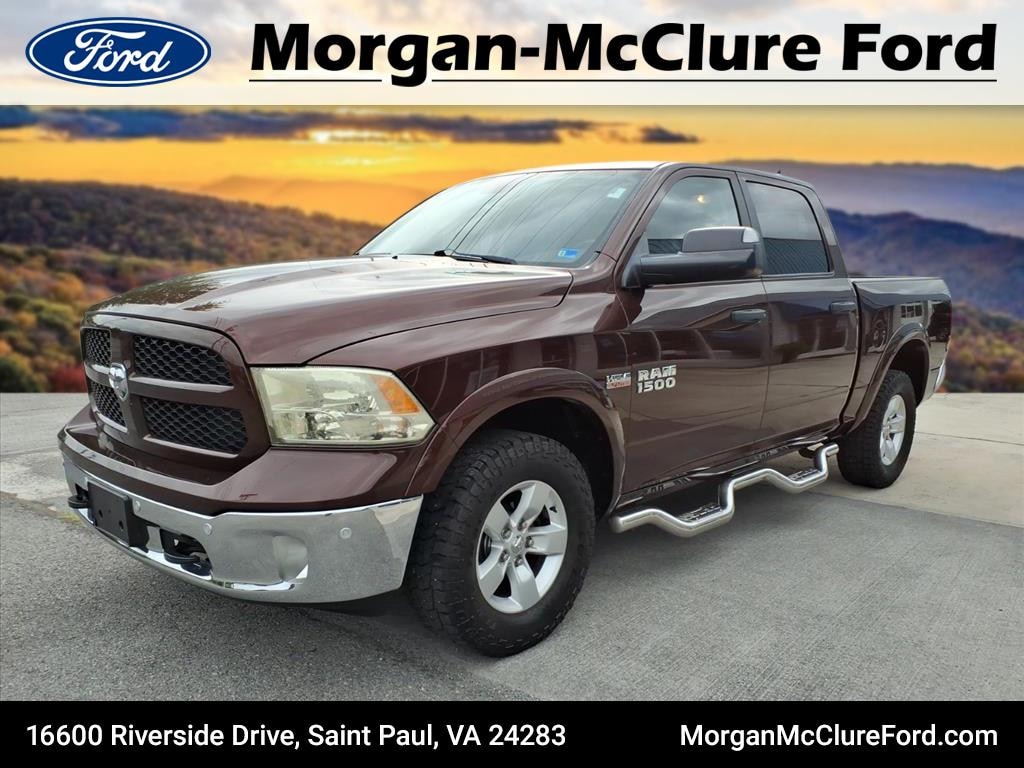 Used 2015 Ram 1500 SLT 4x4 Outdoorsman Crew Cab 5.5 ft. SB Pickup