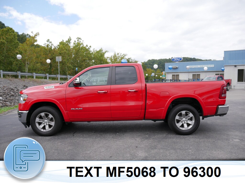 Used 2020 RAM Ram 1500 Pickup Laramie with VIN 1C6SRFDT4LN336240 for sale in Saint Paul, VA