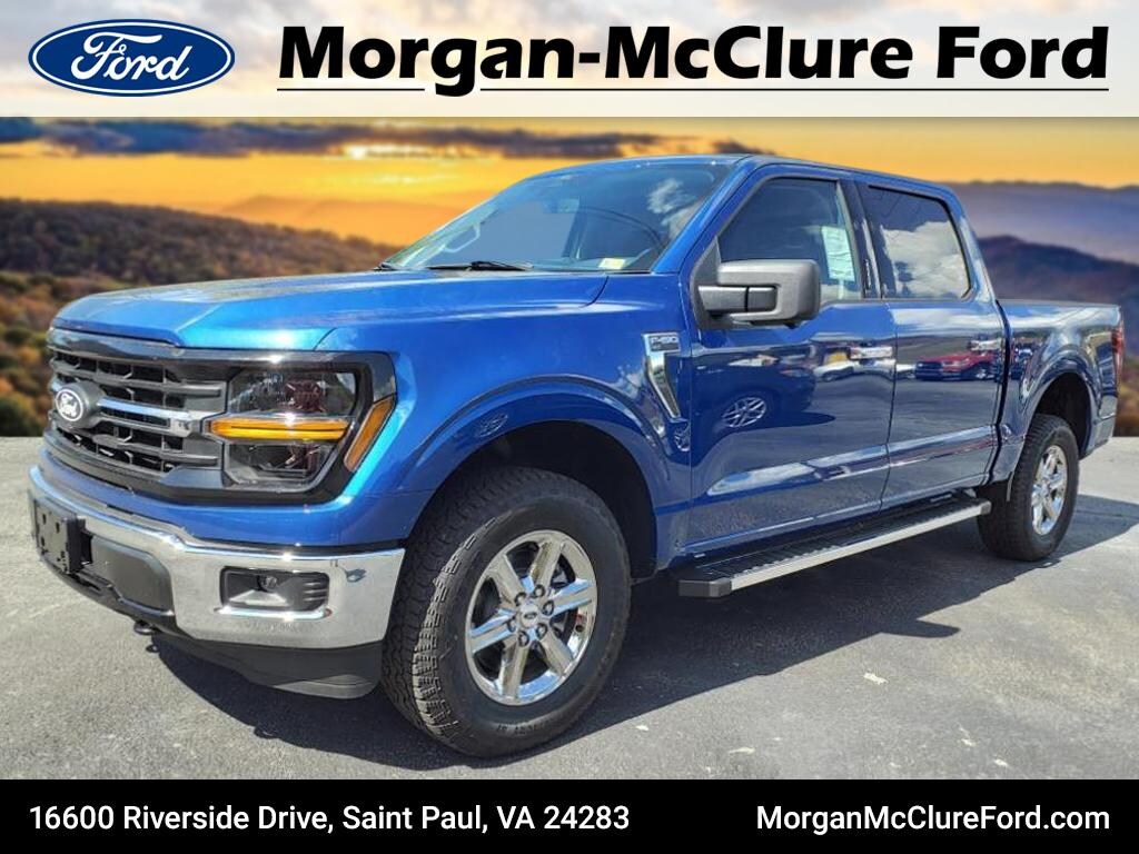 New 2024 Ford F-150 XLT 4x4 XLT SuperCrew 5.5 ft. SB