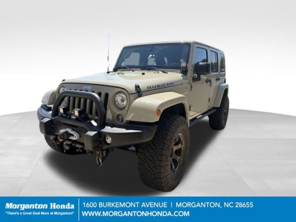 Used 2017 Jeep Wrangler JK Unlimited Rubicon 4x4 SUV