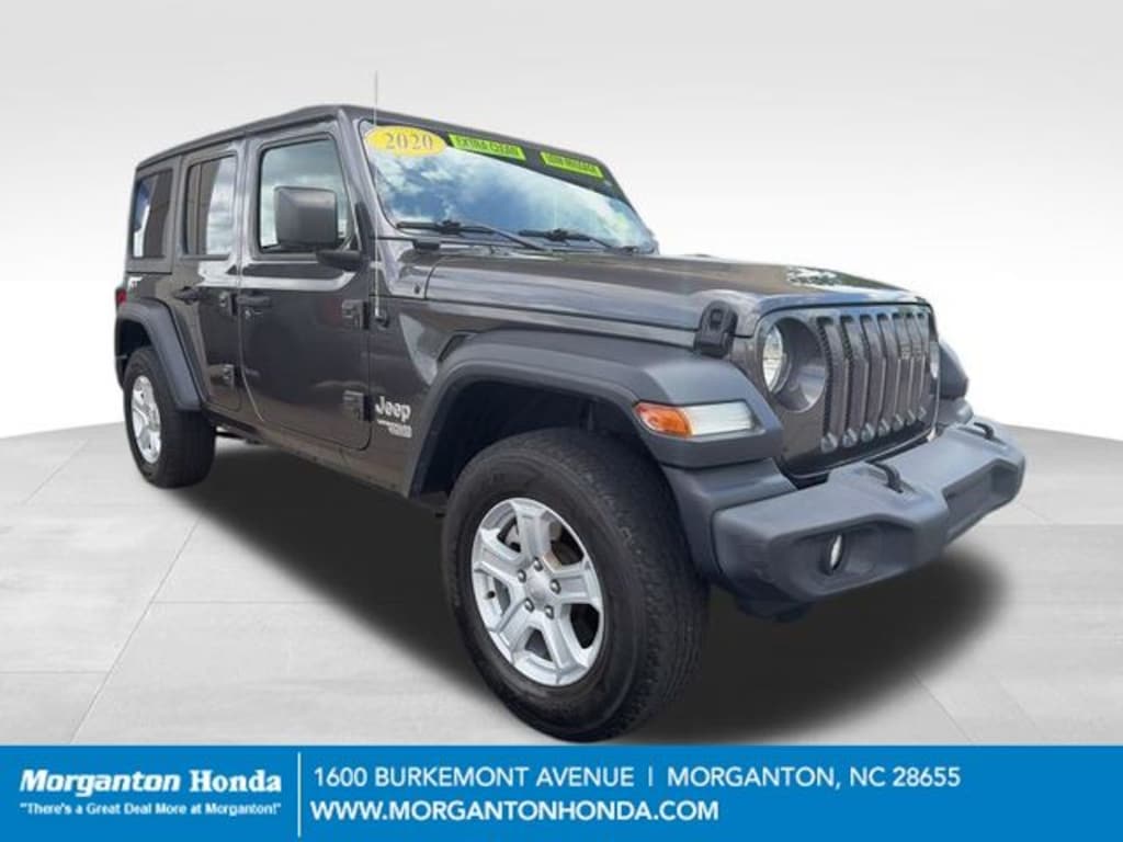 Used 2020 Jeep Wrangler Unlimited Sport SUV