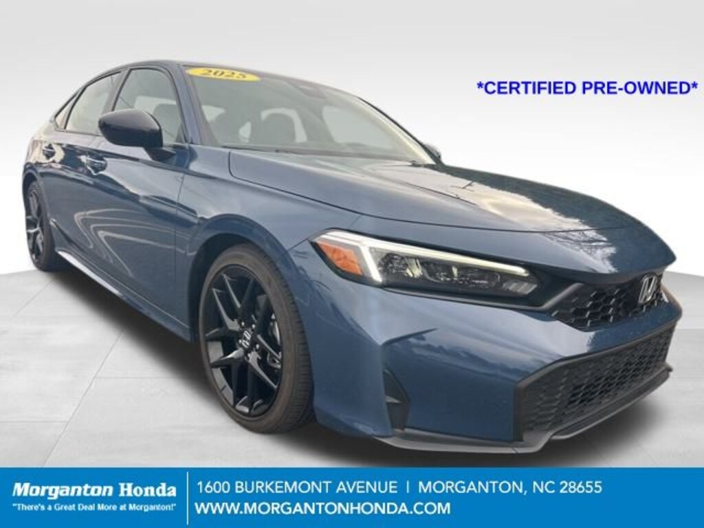 Certified 2025 Honda Civic Sport Sedan
