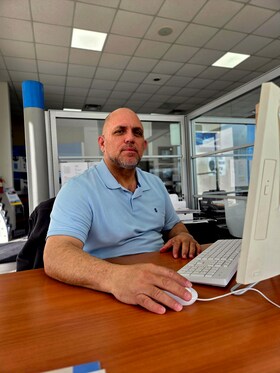 Staff member Luis Rosales from 0aa110bf2339