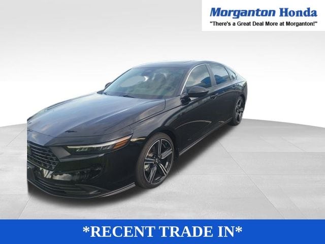 Certified 2023 Honda Accord Hybrid Sport with VIN 1HGCY2F5XPA040175 for sale in Morganton, NC