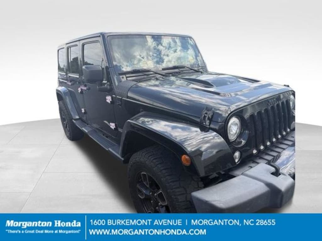 Used 2018 Jeep Wrangler JK Unlimited Sahara 4x4 SUV