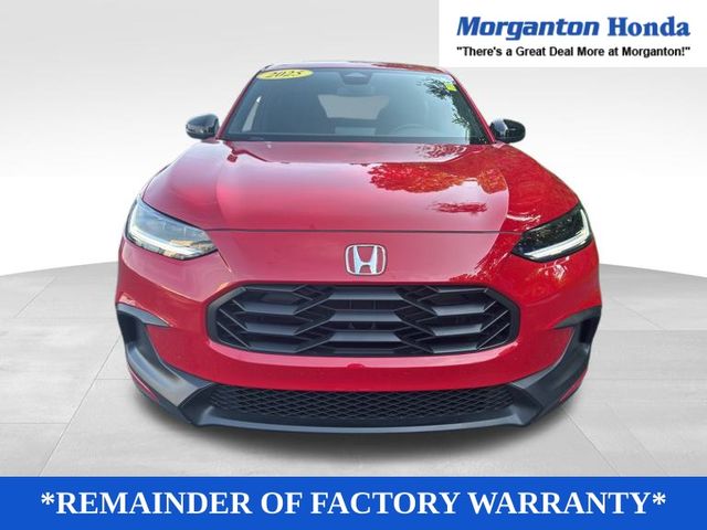 Certified 2025 Honda HR-V Sport with VIN 3CZRZ2H57SM768674 for sale in Morganton, NC
