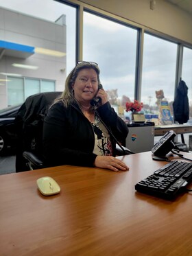 Staff member Karen Cole from 0aa110bf2339