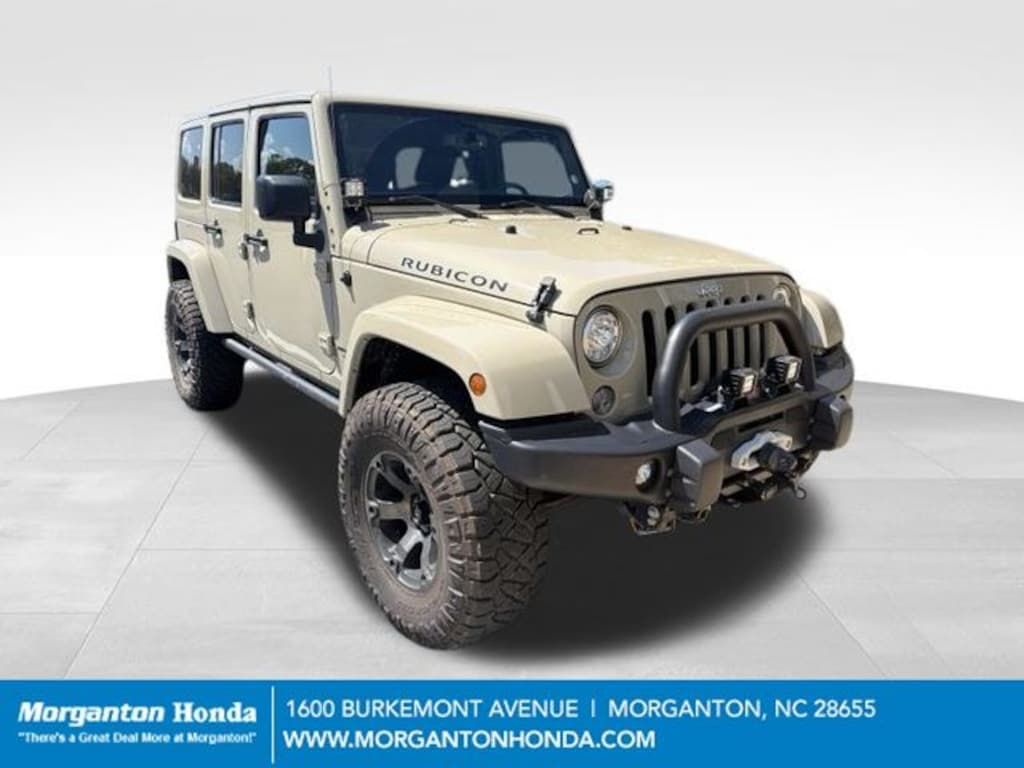 Used 2017 Jeep Wrangler JK Unlimited Rubicon 4x4 SUV