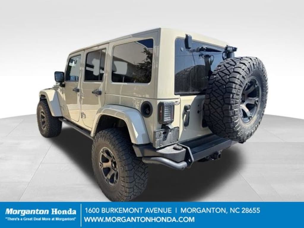 Used 2017 Jeep Wrangler JK Unlimited Rubicon 4x4 SUV