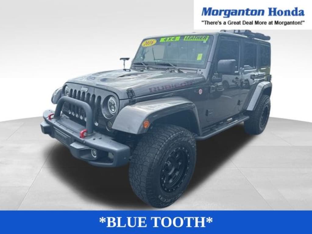 Used 2016 Jeep Wrangler JK Unlimited Rubicon 4x4 SUV
