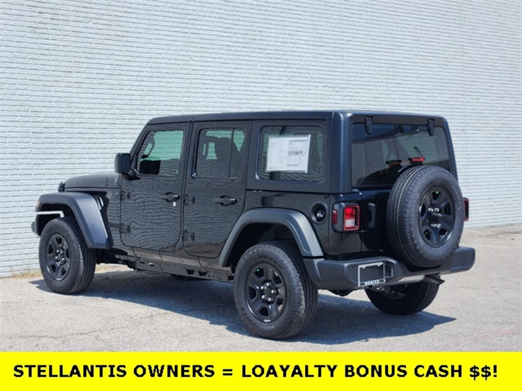 New 2025 Jeep Wrangler 4-DOOR SPORT Sport Utility