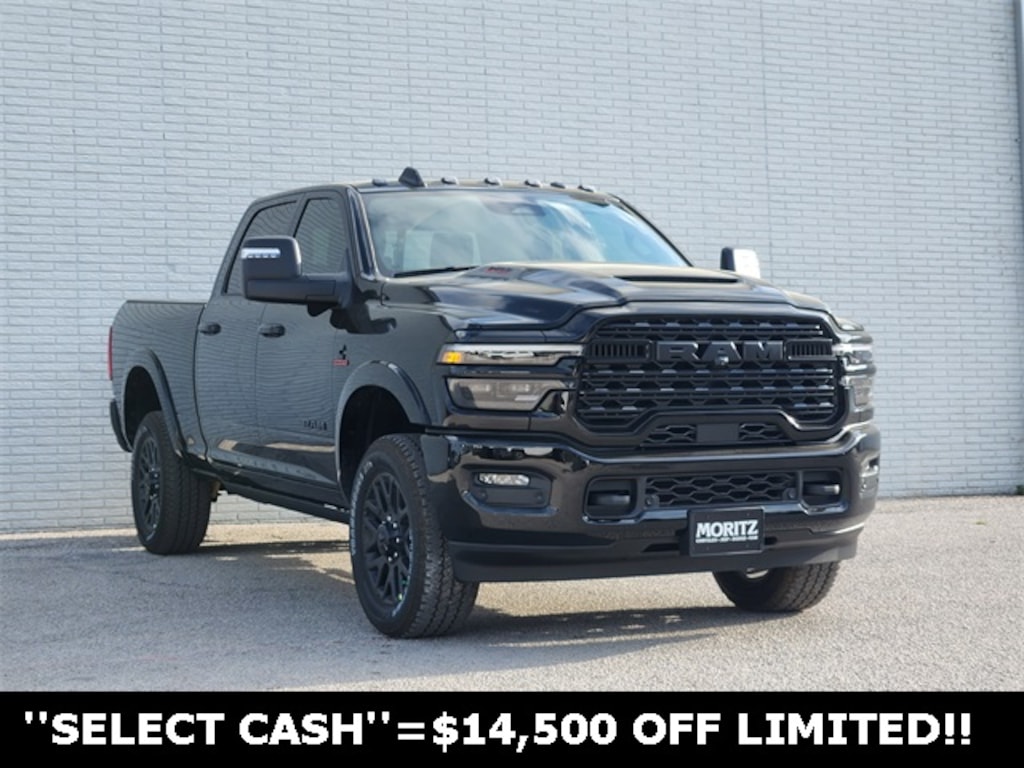 New 2025 Ram 2500 LIMITED CREW CAB 4X4 6'4 BOX Pickup