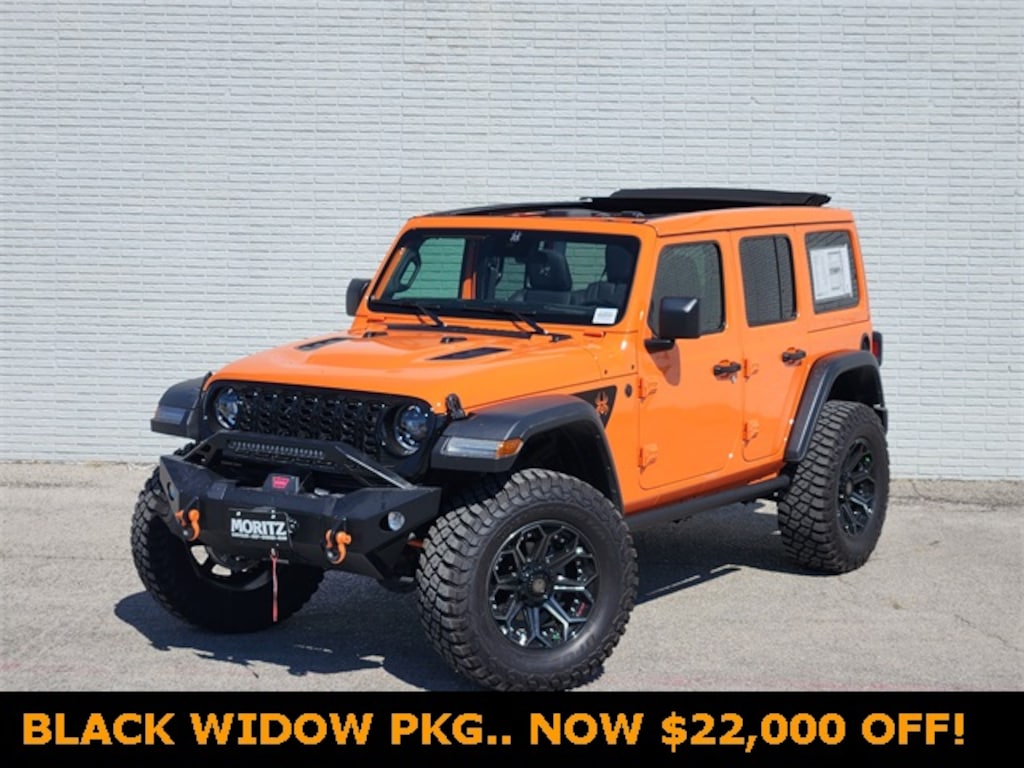 New 2025 Jeep Wrangler 4-DOOR WILLYS Sport Utility