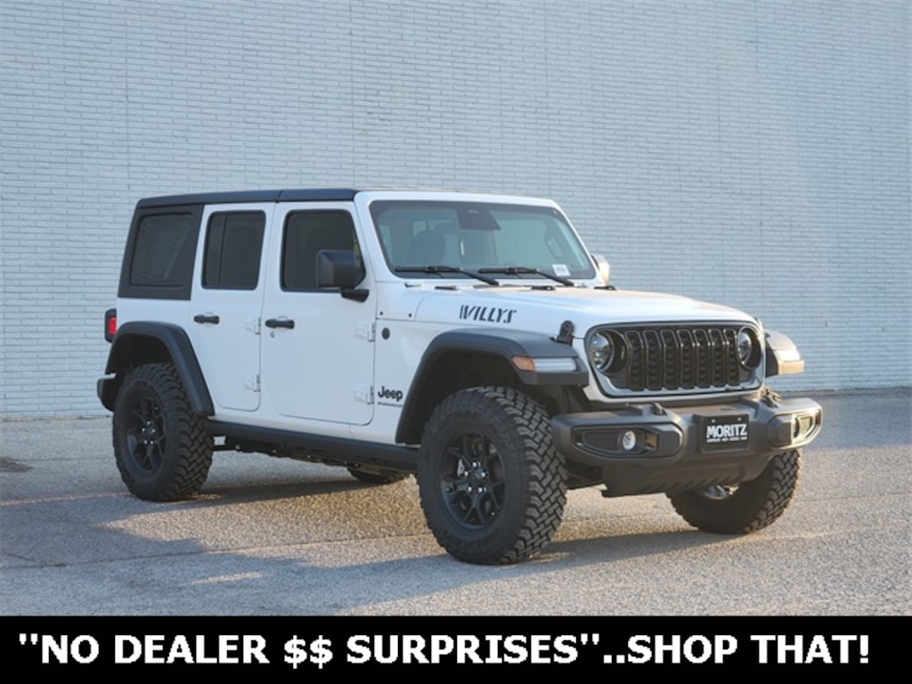 New 2025 Jeep Wrangler 4-DOOR WILLYS Sport Utility
