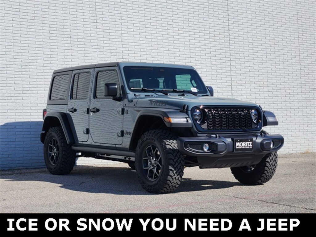New 2026 Jeep Wrangler 4-DOOR WILLYS Sport Utility