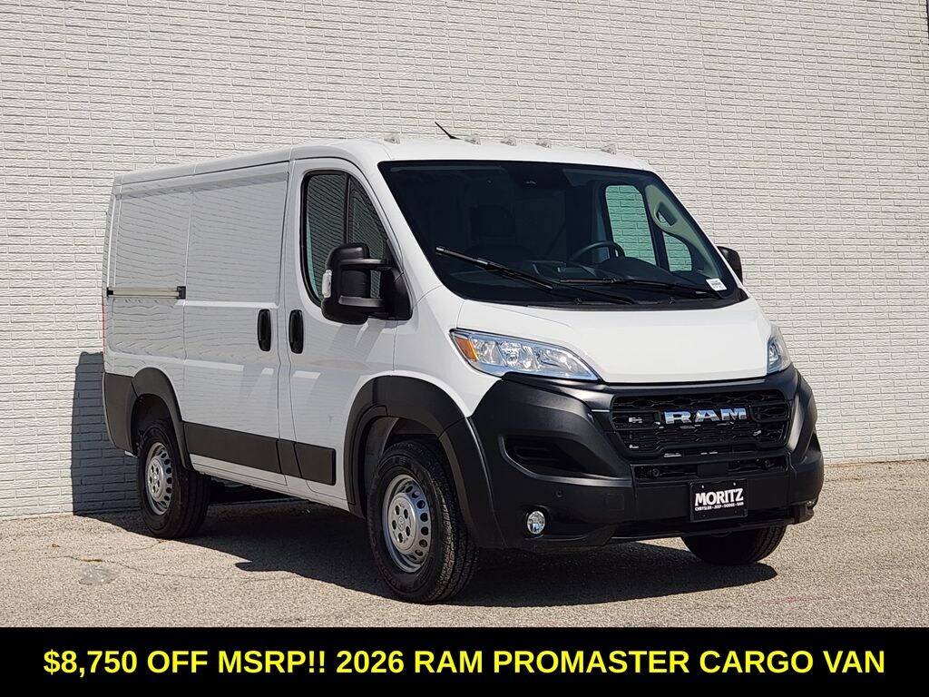 New 2026 Ram ProMaster PROMASTER 1500 TRADESMAN CARGO VAN LOW ROOF 118' W Cargo Van