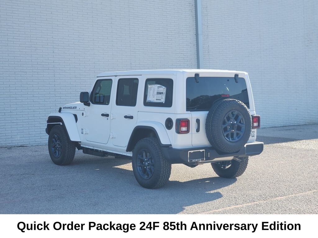 New 2026 Jeep Wrangler 4-DOOR 85TH ANNIVERSARY EDITION Sport Utility