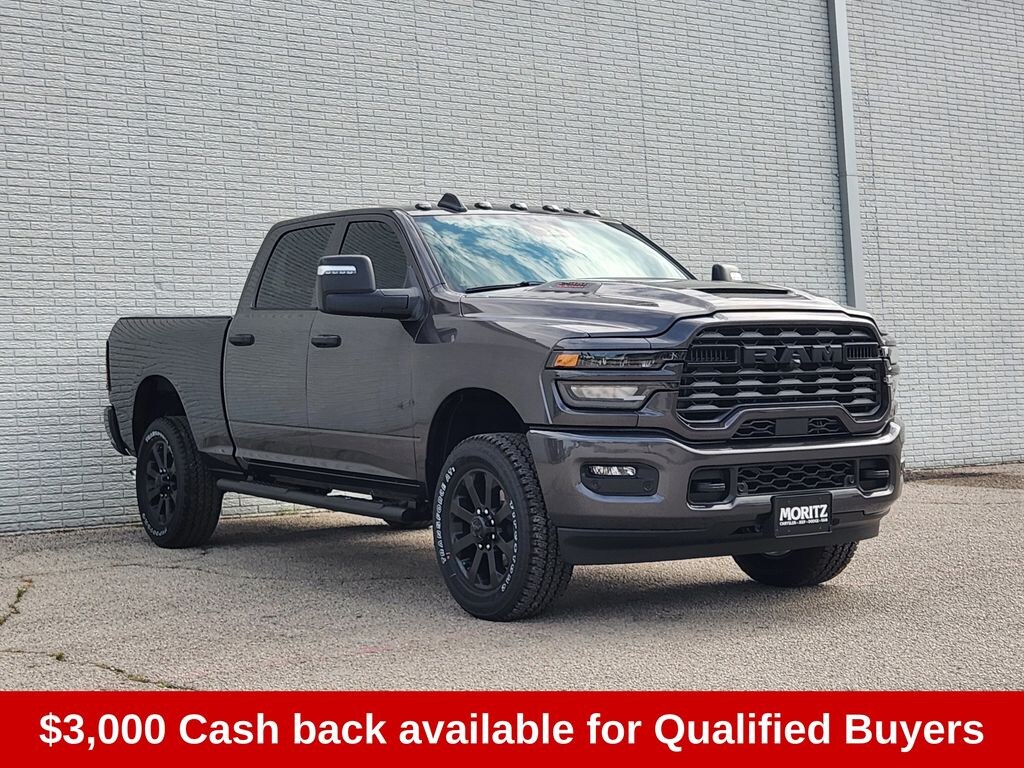 New 2026 Ram 2500 BLACK EXPRESS CREW CAB 4X4 6'4 BOX Pickup