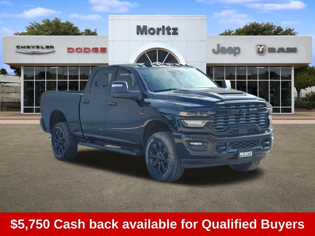 New 2026 Ram 2500 BLACK EXPRESS CREW CAB 4X4 6'4 BOX Pickup