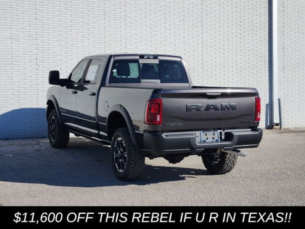 New 2026 Ram 2500 REBEL CREW CAB 4X4 6'4 BOX Pickup