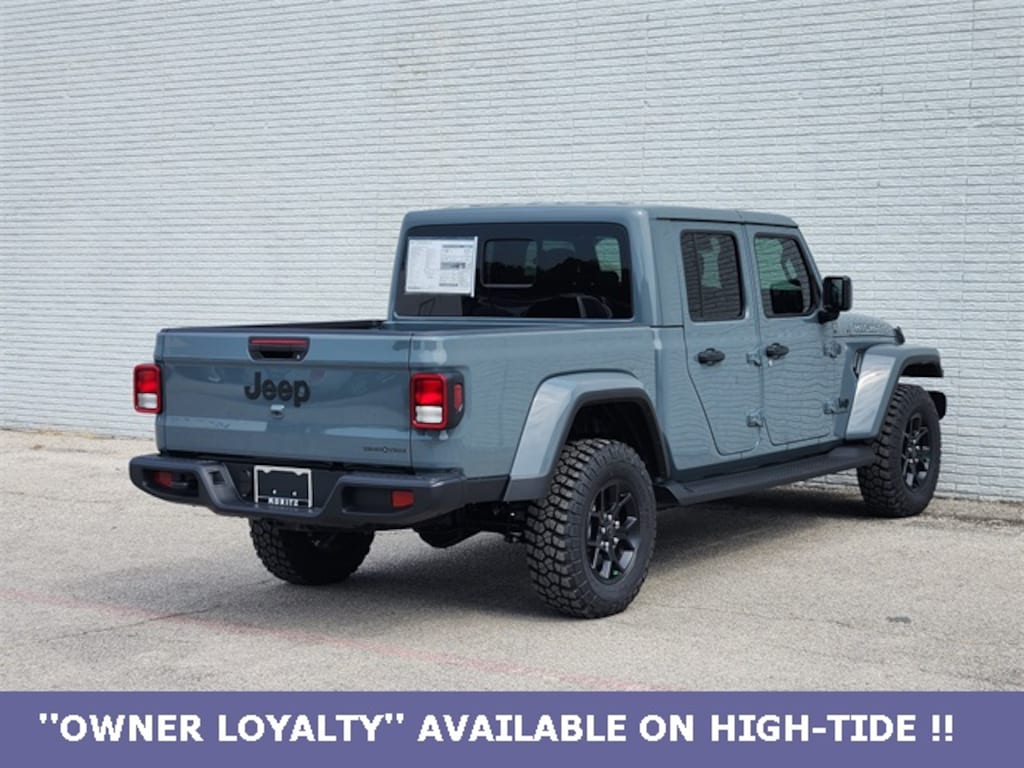 New 2025 Jeep Gladiator HIGH TIDE 4X4 Pickup
