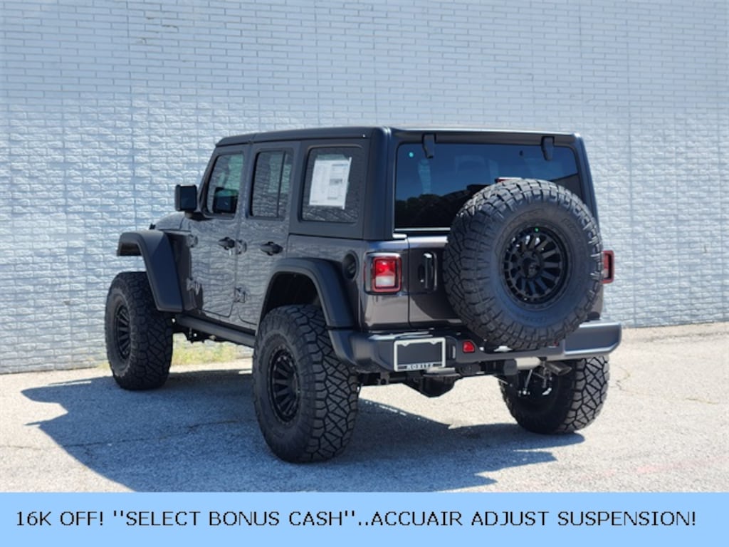 New 2025 Jeep Wrangler 4-DOOR WILLYS Sport Utility