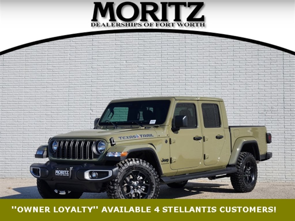 New 2025 Jeep Gladiator TEXAS TRAIL 4X4 Pickup