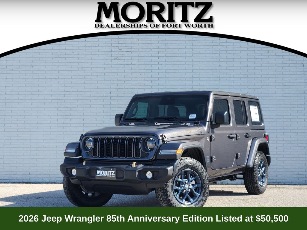 New 2026 Jeep Wrangler 4-DOOR 85TH ANNIVERSARY EDITION For Sale