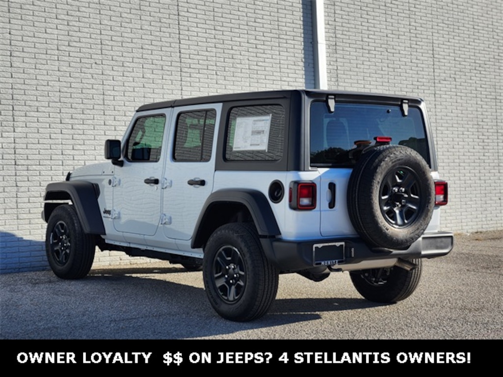 New 2025 Jeep Wrangler 4-DOOR SPORT Sport Utility