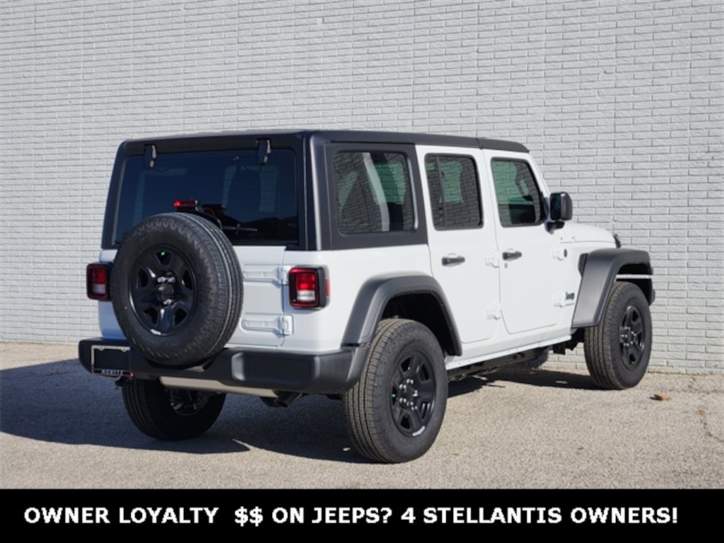 New 2025 Jeep Wrangler 4-DOOR SPORT Sport Utility