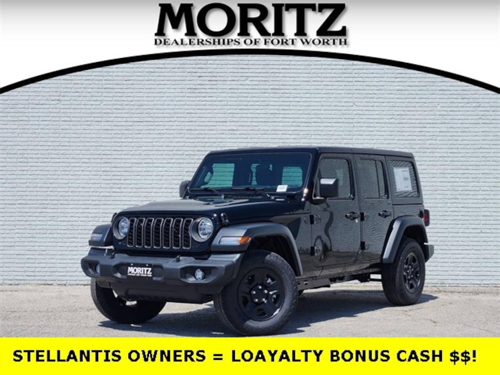 New 2025 Jeep Wrangler 4-DOOR SPORT Sport Utility