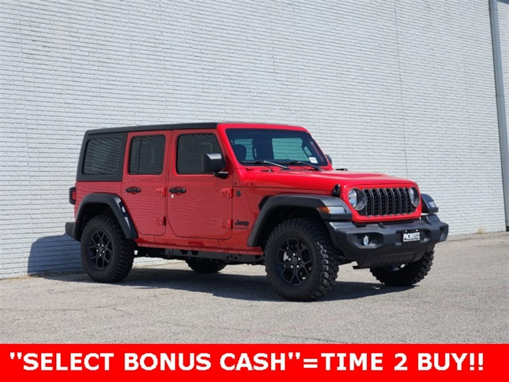 New 2025 Jeep Wrangler 4-DOOR SPORT Sport Utility