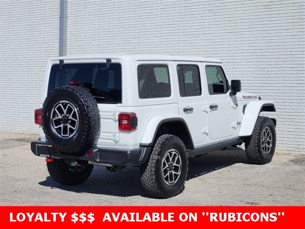 New 2025 Jeep Wrangler 4-DOOR RUBICON Sport Utility