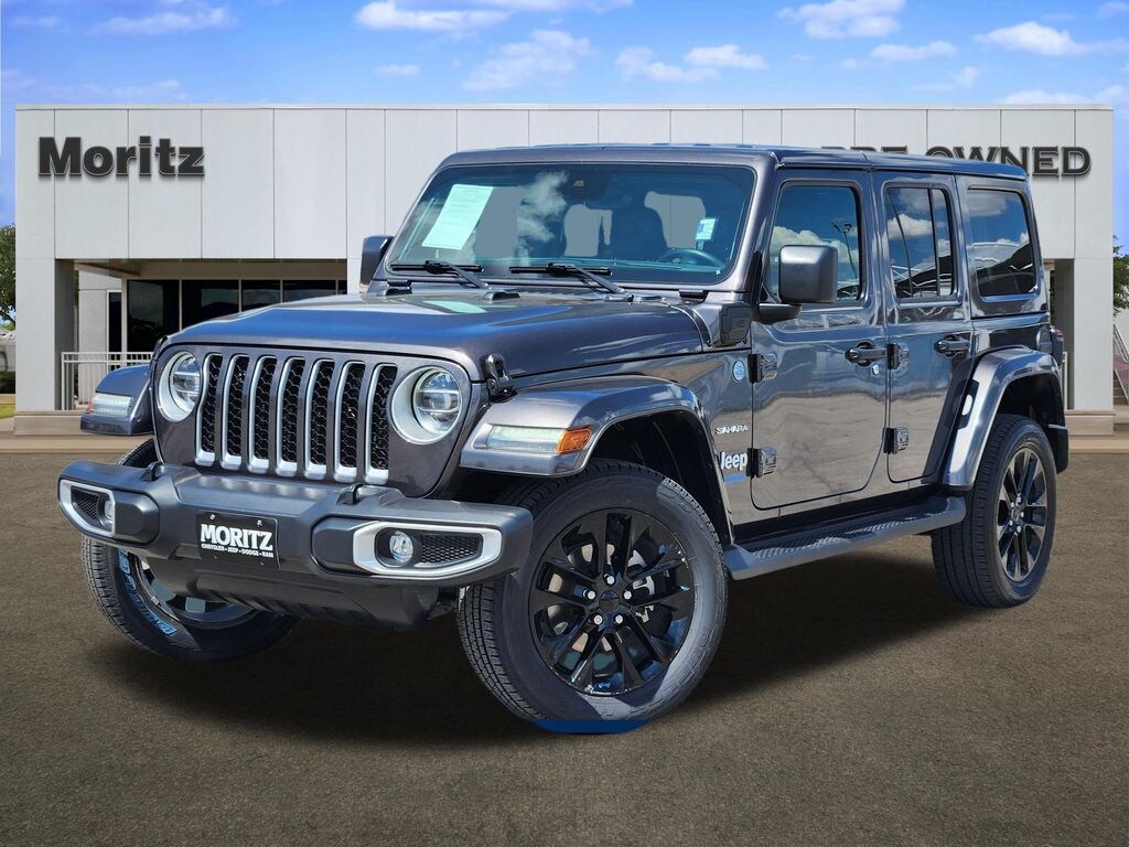 Used 2021 Jeep Wrangler 4xe Sahara SUV