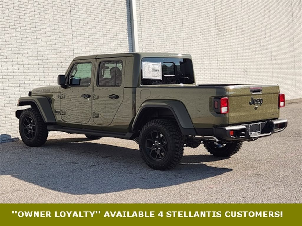 New 2025 Jeep Gladiator TEXAS TRAIL 4X4 Pickup