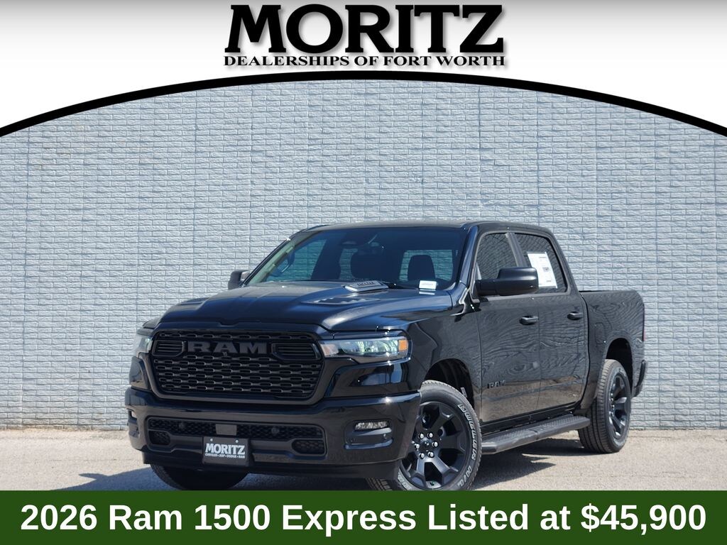 New 2026 Ram 1500 EXPRESS CREW CAB 4X4 5'7 BOX Pickup