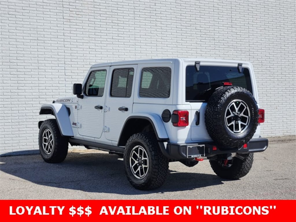 New 2025 Jeep Wrangler 4-DOOR RUBICON Sport Utility