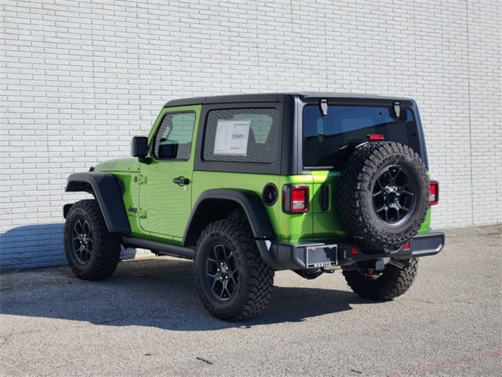 New 2026 Jeep Wrangler 2-DOOR WILLYS Sport Utility