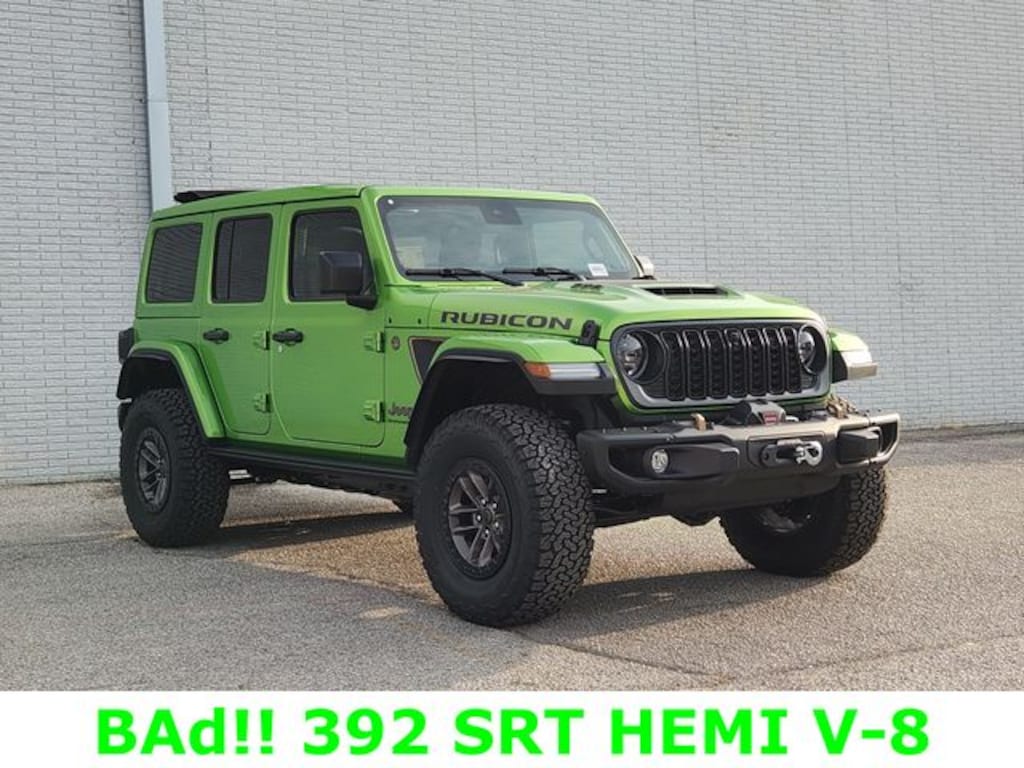 New 2025 Jeep Wrangler 4-DOOR RUBICON 392 Sport Utility