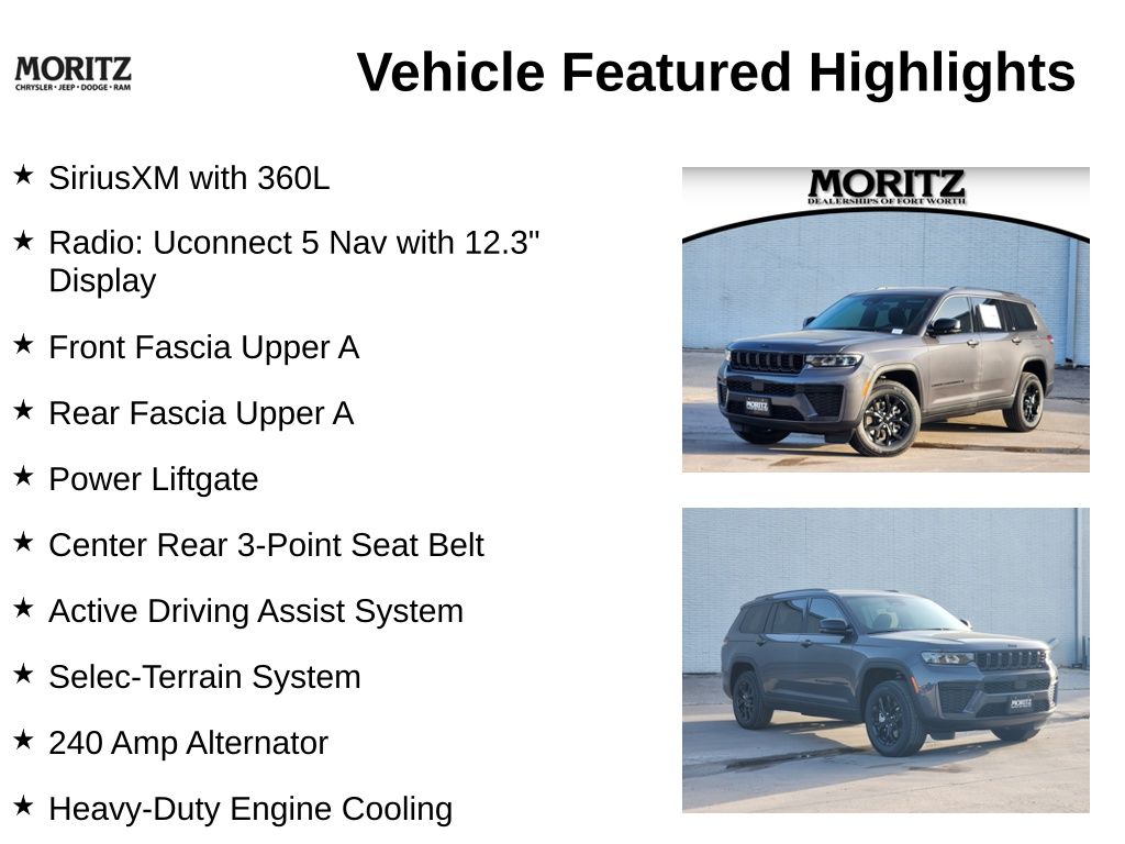 New 2026 Jeep Grand Cherokee L LAREDO ALTITUDE 4X4 For Sale | Fort