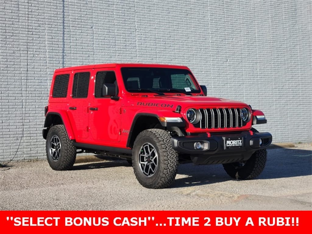 New 2025 Jeep Wrangler 4-DOOR RUBICON Sport Utility