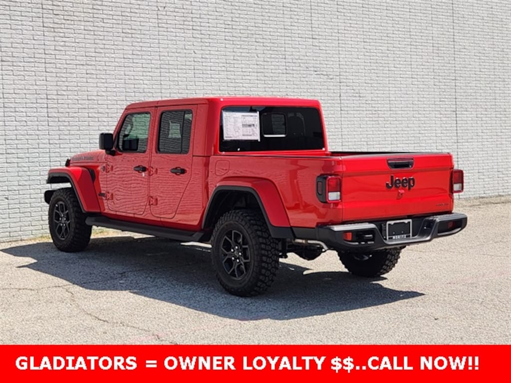 New 2025 Jeep Gladiator TEXAS TRAIL 4X4 Pickup