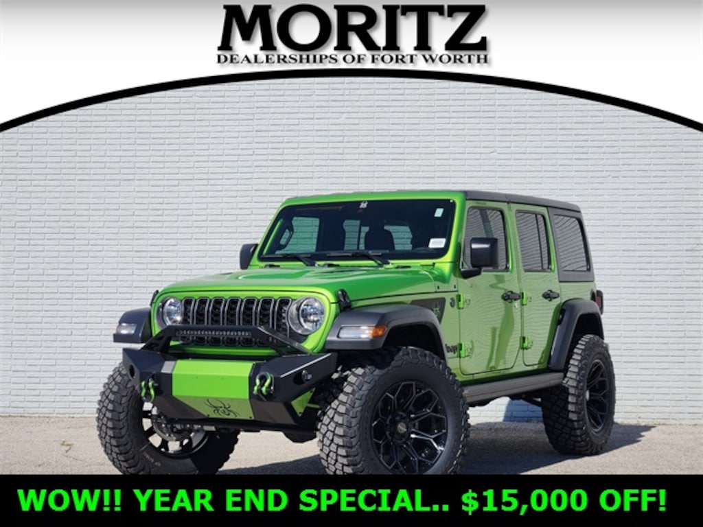 New 2025 Jeep Wrangler 4-DOOR SPORT S Sport Utility