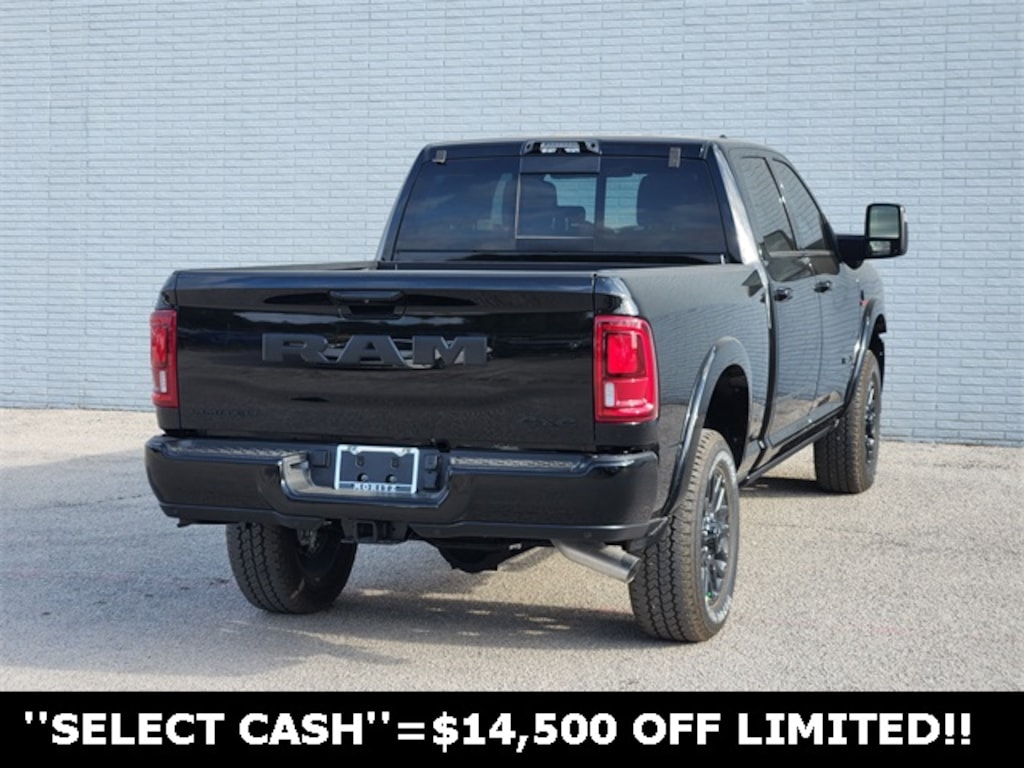 New 2025 Ram 2500 LIMITED CREW CAB 4X4 6'4 BOX Pickup